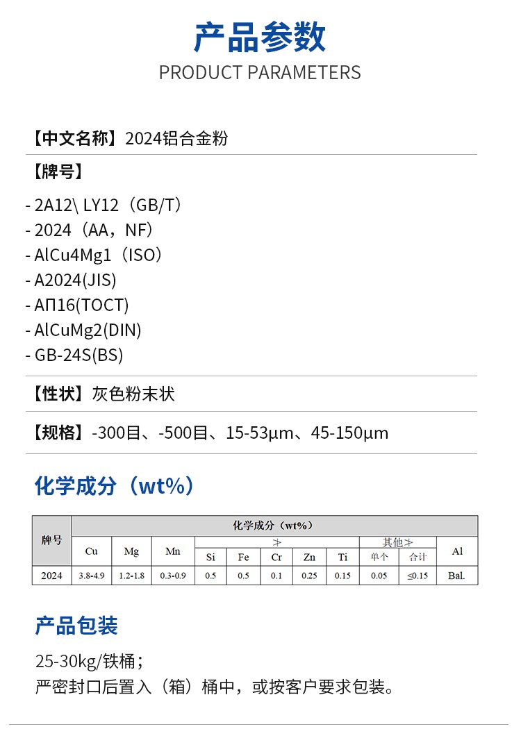 2A12铝合金粉